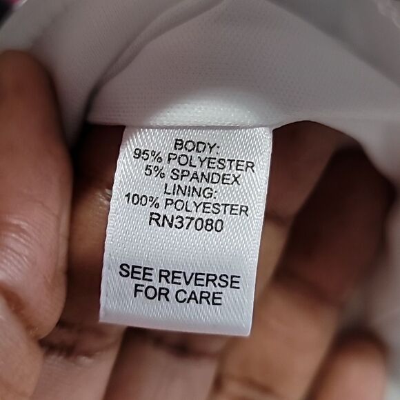 Versona Women's White Floral Sleeveless Dress Sz 4 - Picture 9 of 9